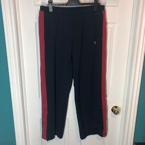 Vintage Navy Blue Fila Track Pants